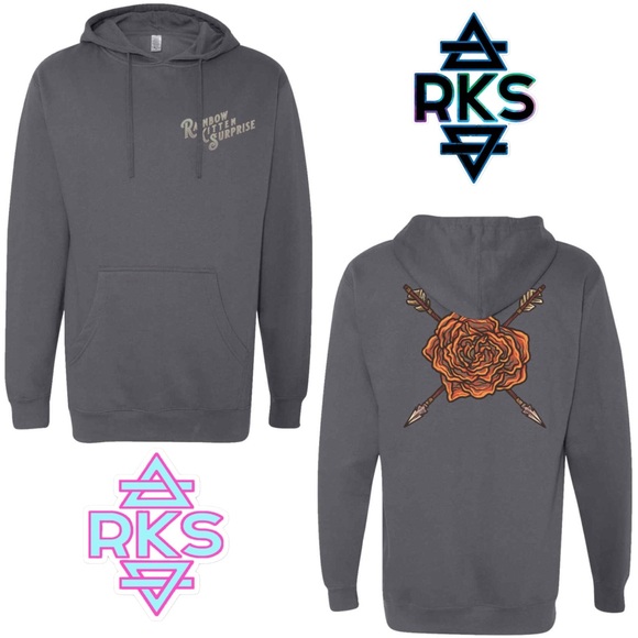 Other - Rainbow Kitten Surprise RKS All's Well Flower Concert Pullover Hoodie unisex XL